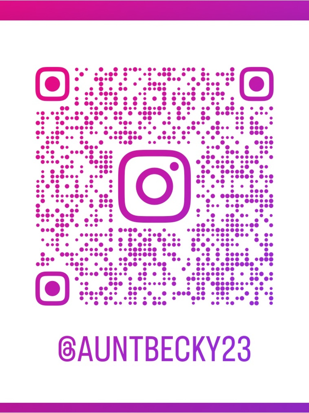 auntbecky23 Instagram
